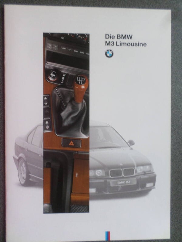 BMW M3 Berline 02-1994 DE Brochure