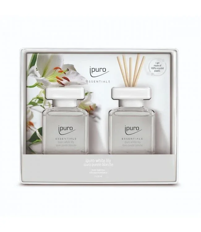 Ipuro Geschenkset  White Lily 2 x 50 ml (incl. btw)