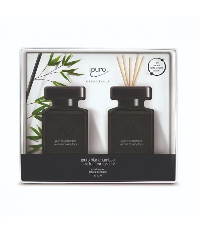 Ipuro Geschenkset Black Bamboo 2 x 50 ml (incl. btw)