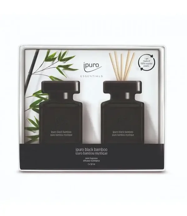 Ipuro Geschenkset Black Bamboo 2 x 50 ml (incl. btw)