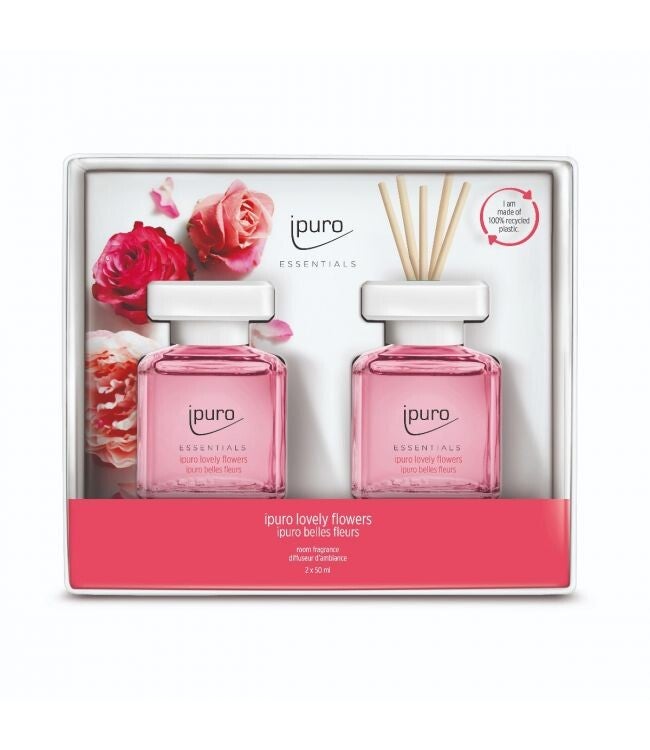 Ipuro Geschenkset  Lovely Flowers 2 x 50 ml (incl. btw)