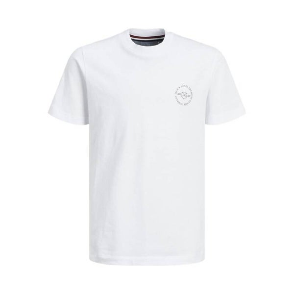 Jack&Jones - Logo tee wit