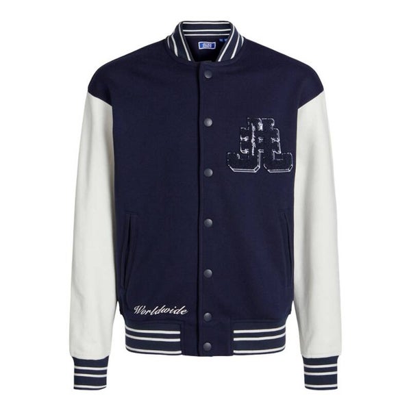 Jack&Jones Junior - Varsity vest donkerblauw/wit