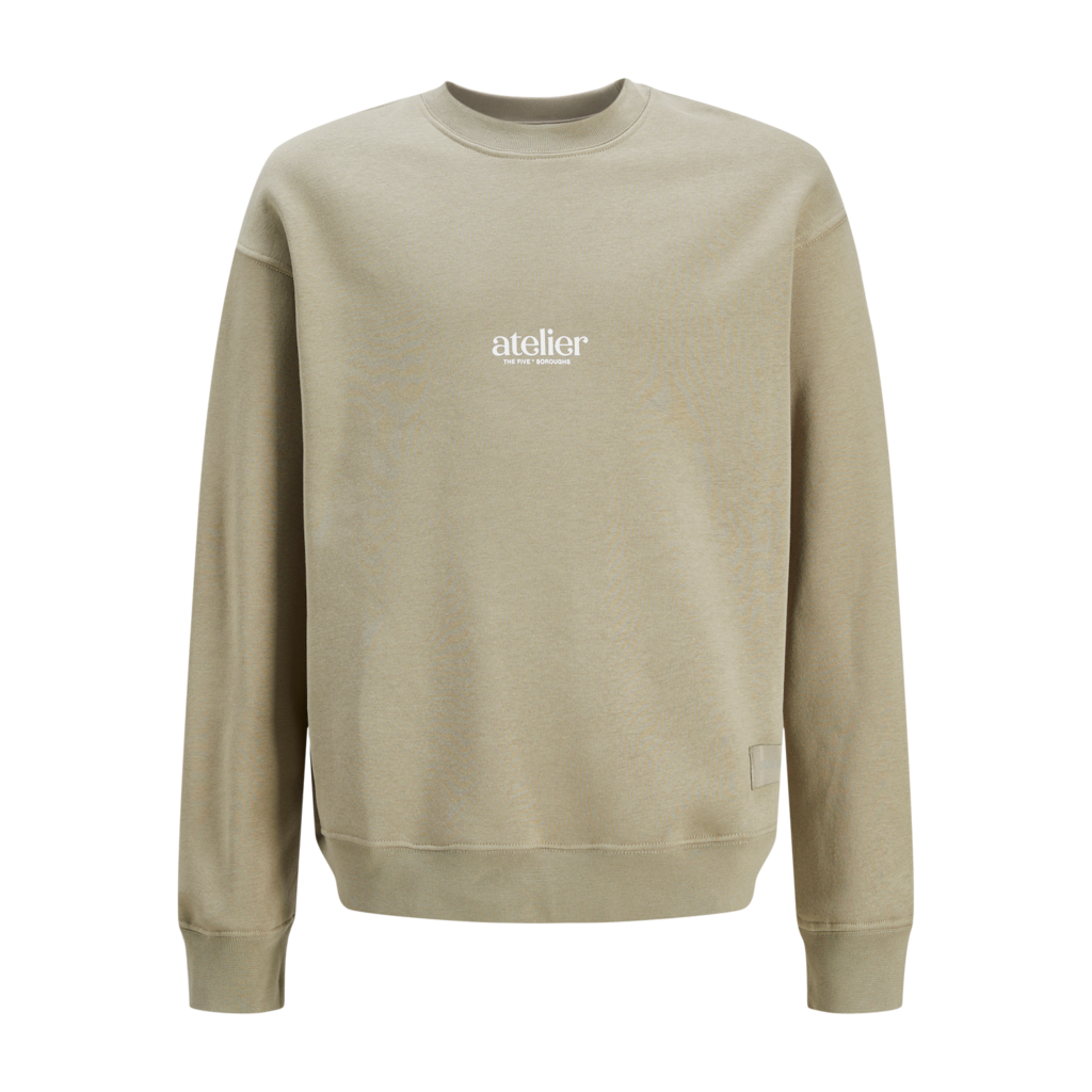 Jack&Jones - Sweater groen met rugprint