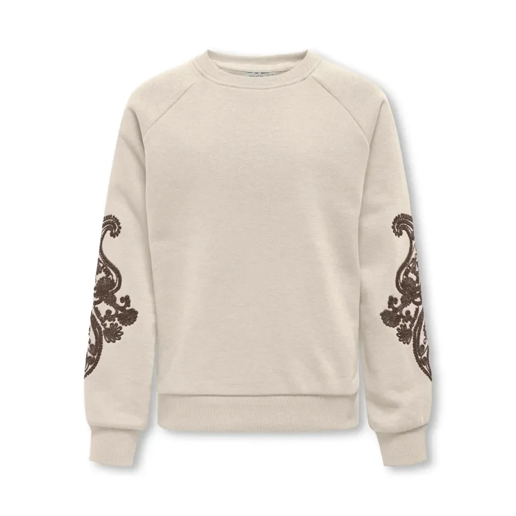 Kids Only - Sweater borduursel op mouw