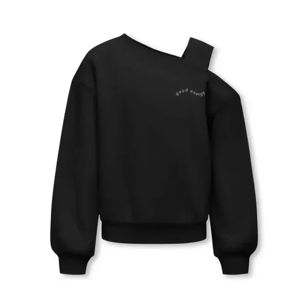 Kids Only - Sweater offshoulder zwart