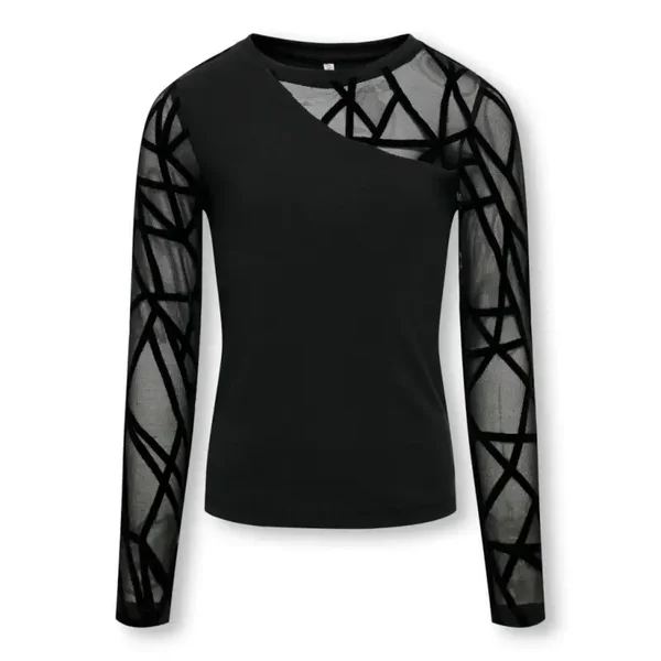 Only - Top mesh mouwen