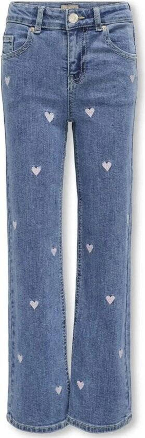 Kids Only - Kogjuicy jeans met hartjes