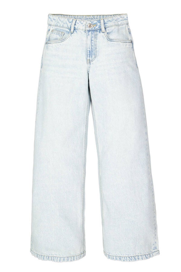 Garcia - Wide leg jeans lichtblauw
