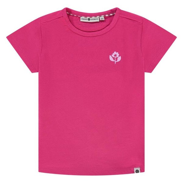 Stains&Stories - Tshirt fuschia