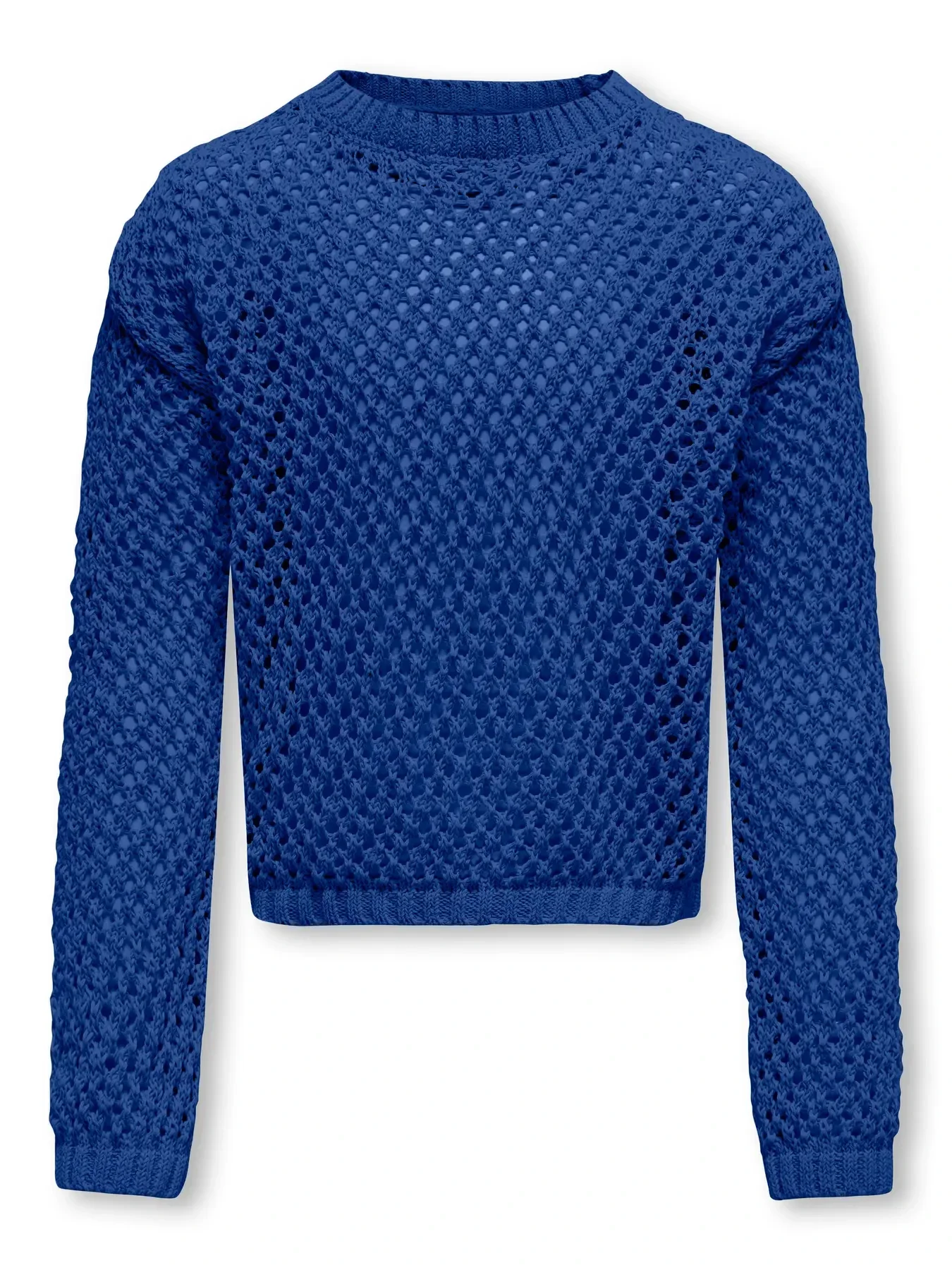 Only - Open knit blauw