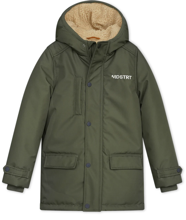 Moodstreet - Winterjas legergroen