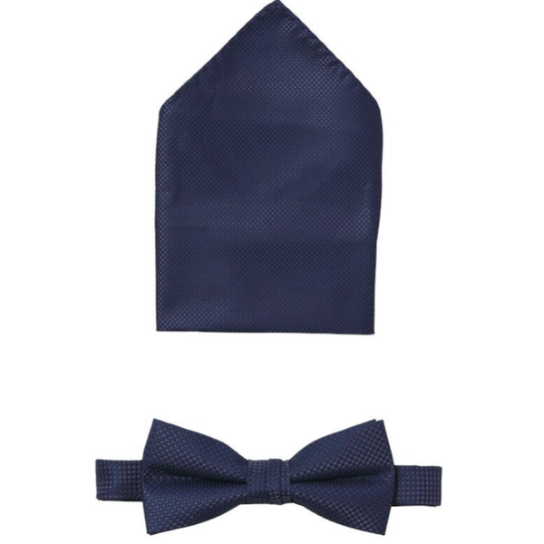 Jack en Jones - Strik en pochet blauw