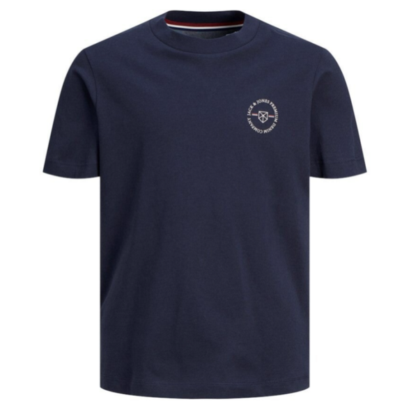 Jack&Jones - Logo tee donkerblauw