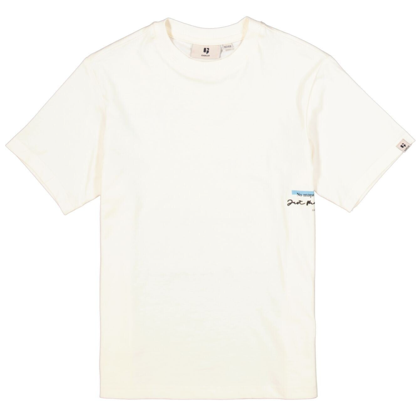 Garcia - Tshirt wit met rugprint