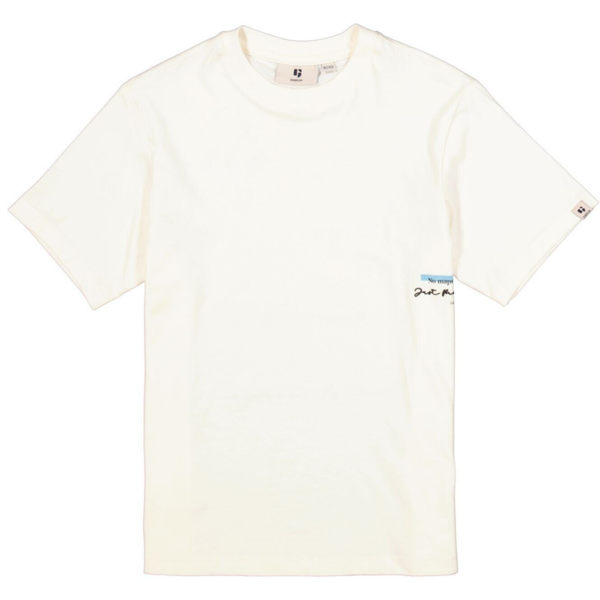 Garcia - Tshirt wit met rugprint