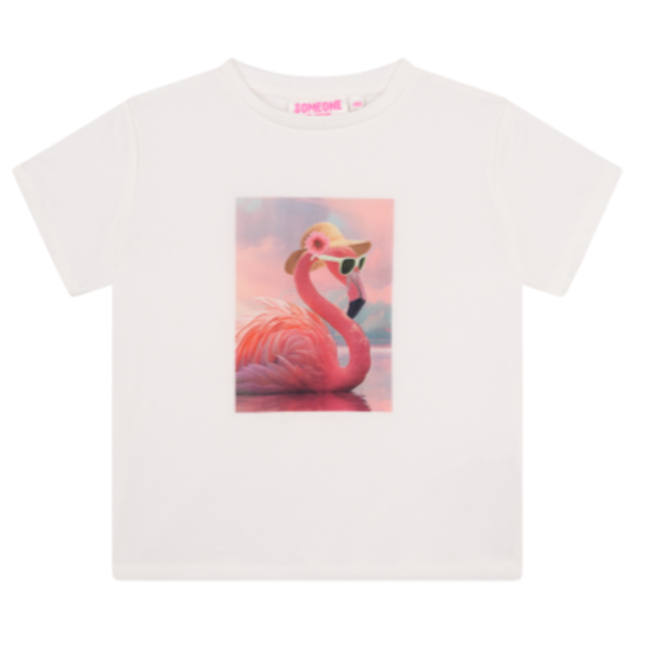 Someone - Tshirt Flamingo