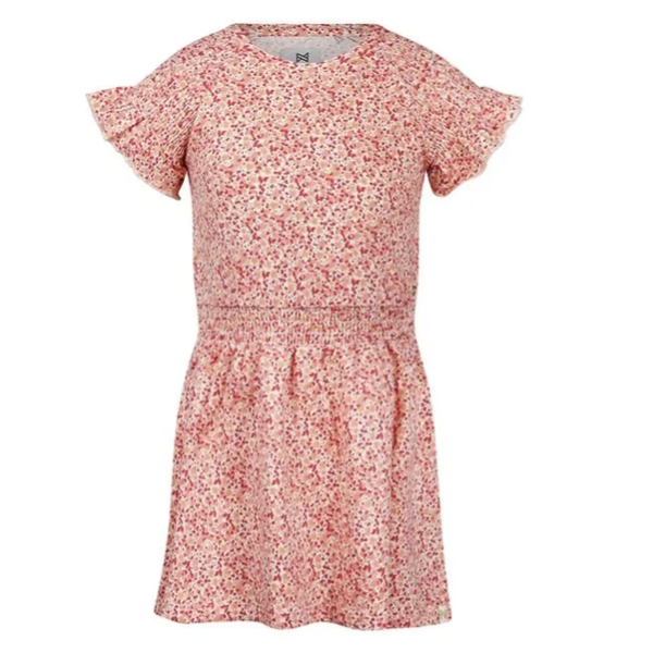 Koko Noko - Jurk oranje wit