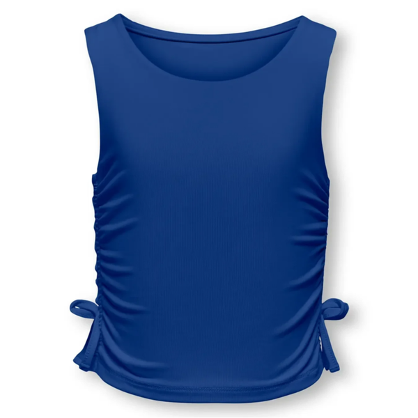Only - Top blauw