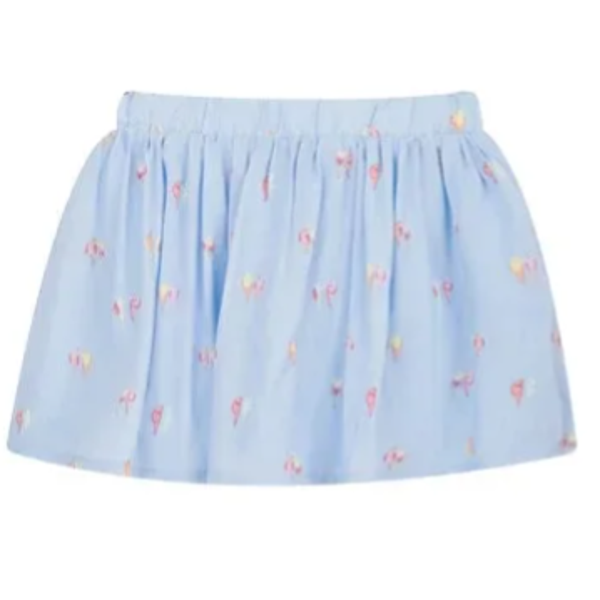 Someone - Rokje blauw met vogels