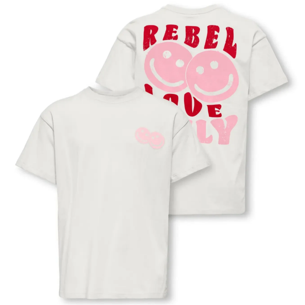 Only - Tshirt Rebel Love