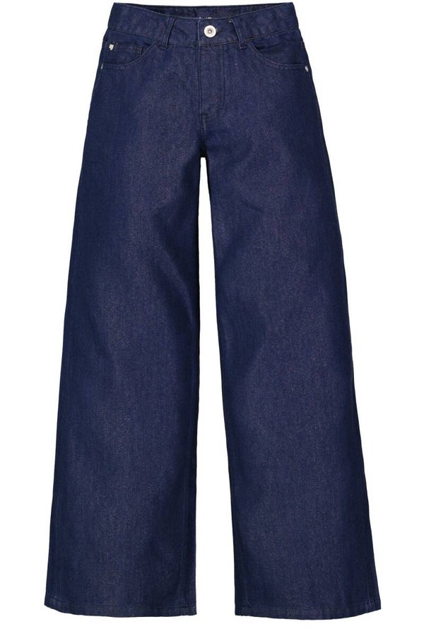 Garcia - Wide leg jeans met metalic garen