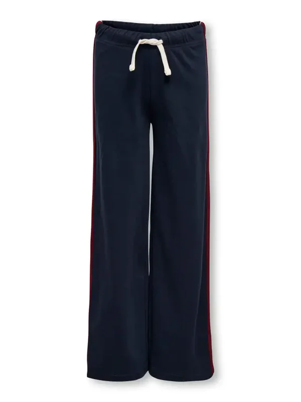 Only - Trackpants blauw met bies