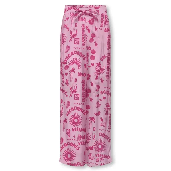Only - Zomerbroek roze