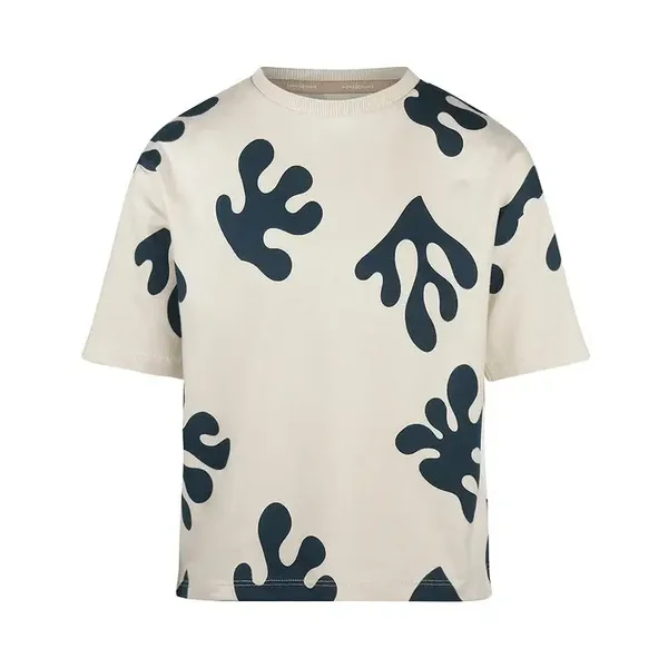 Koko Noko - Tshirt wit met blauw
