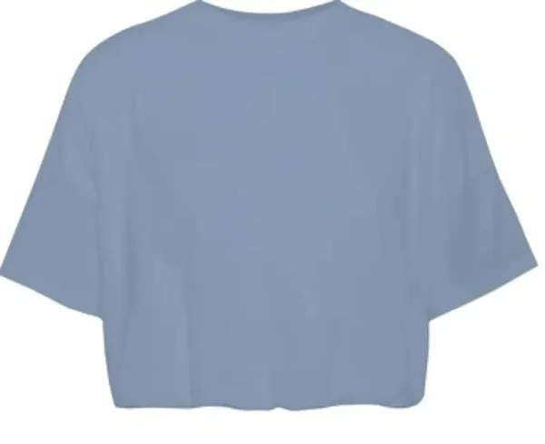 Only - Elastic Loose Top Blauw