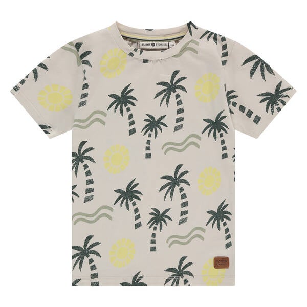 Stains&Stories - Tshirt palmbomen