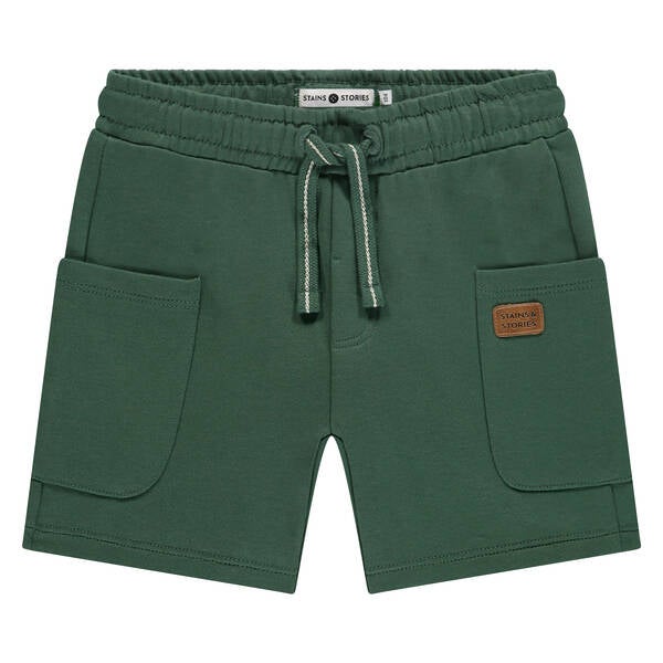 Stains&Stories - Short donkergroen