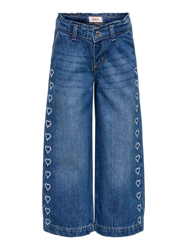 Only Mini - Heart Wide Denim