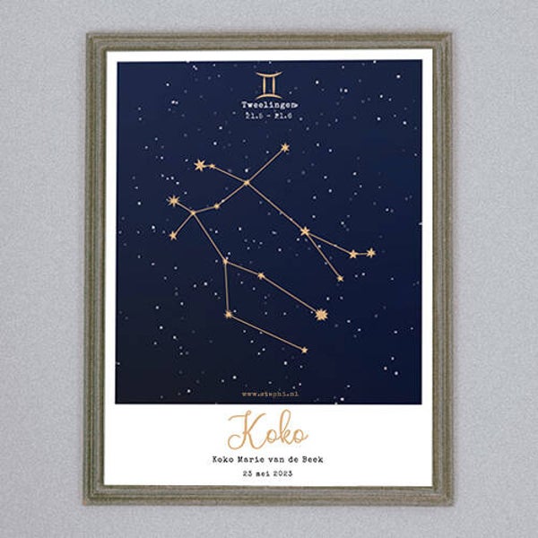 Sterrenbeeldposter