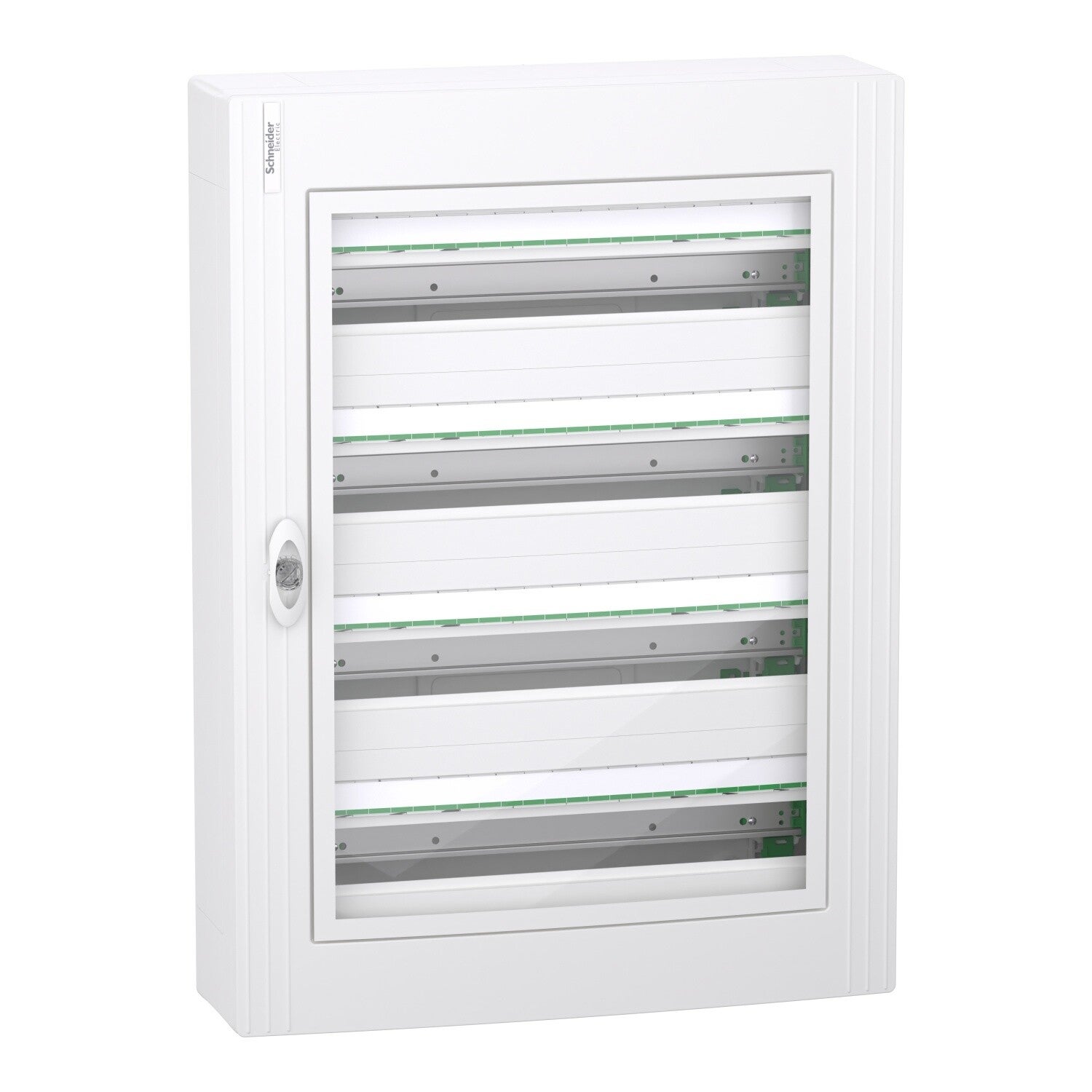 Schneider PrismaSeT XS - opbouw - 4 rijen - 24M - transparante deur - wit  LVSXM424