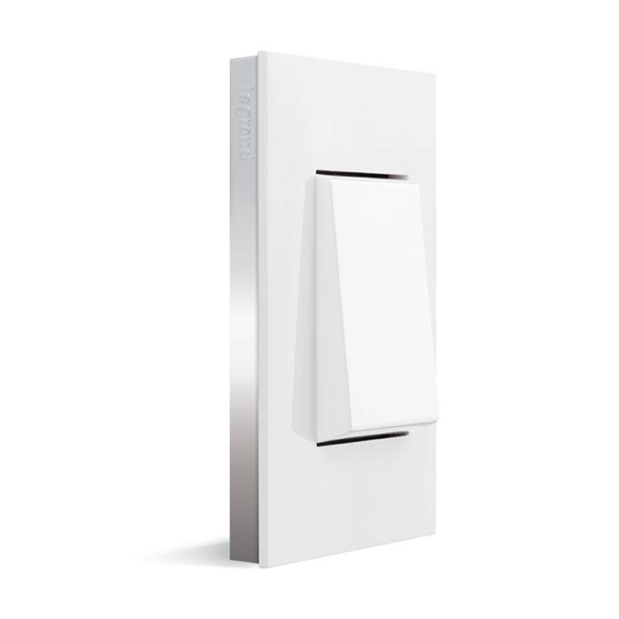 Legrand Valena Next Enkelevoudige afdekplaat Wit Chroom - 741111
