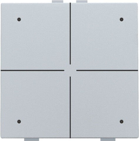 Niko Viervoudige drukknop met led Sterling 121-52004