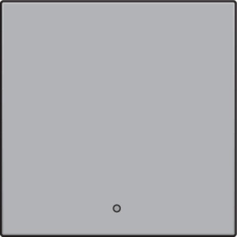 Niko Afwerkingsset met lens voor elektronische slimme schakelaar light grey 102-32002