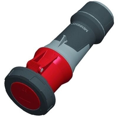 Mennekes Koppelcontactstop PowerTOP Xtra 63A 5P 6H 400V rood IP67  MKS14212