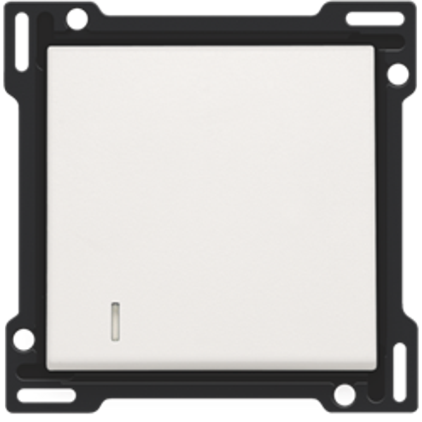 Niko 101-60005 wit toets met lens voor drukknop