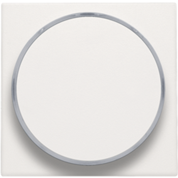 Niko 101-64006 Afwerkingsset met doorschijnende ring zonder symbool voor drukknop 6 A met amberkleurige led met E10-lampvoet white
