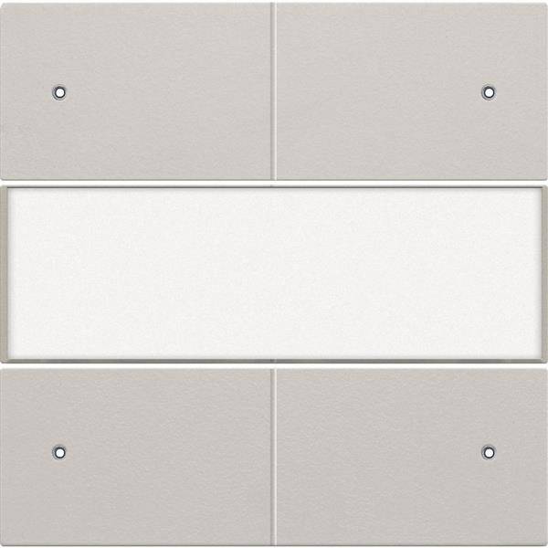 NIKO Toets lens + tekstveld voor drukknop 24V 4-voudig potentiaalvrij light grey 102-40350