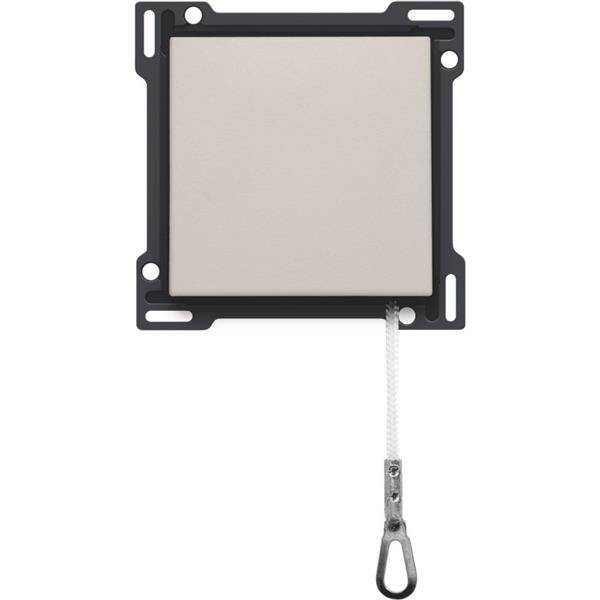 NIKO Toets voor trekdrukknop 10A 250V AC, lichtgrijs 102-63906