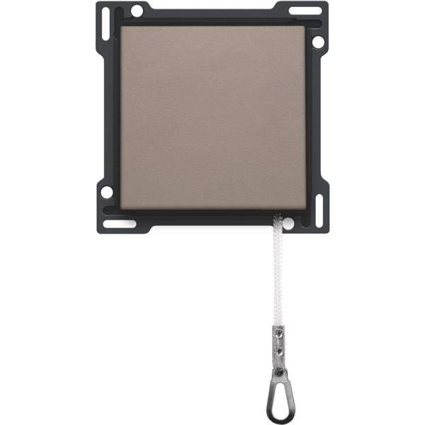 NIKO Centraalplaat voor trekschakelaar 16A 250V AC, greige 104-63606