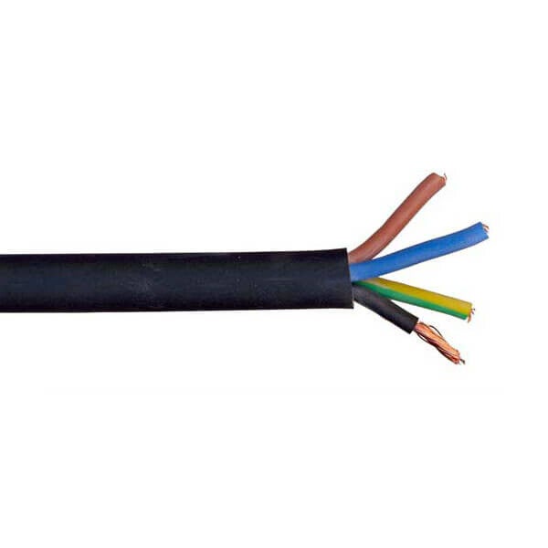 Flextreme H07RN-F rubberkabel flexibel Prysmian 750V Eca AD8 zwart 4G2,5mm² FXTFLEXTREME4G2,5-ECAR100_1