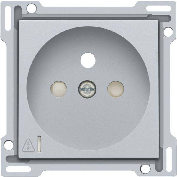 NIKO afwerkingsset stopcontact incl. overspanningsbeveiliging sterling 121-66606