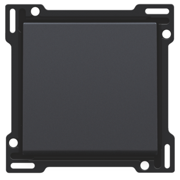 Niko Intense Anthracite toets voor Schakelaar of Drukknop 122-61105