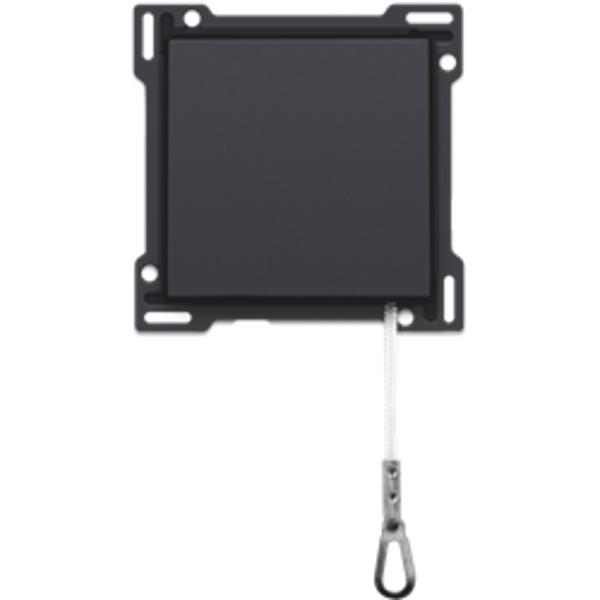 Niko Intense Anthracite Afwerkingsset voor trekschakelaar 122-63606