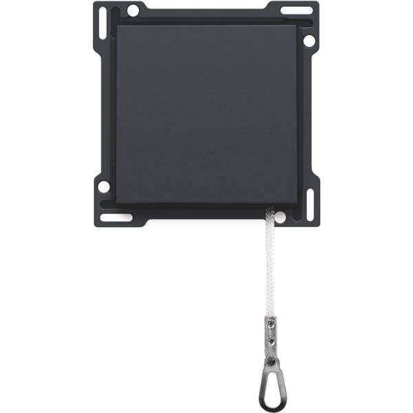 NIKO Toets voor trekdrukknop 10A 250V AC antraciet 122-63906