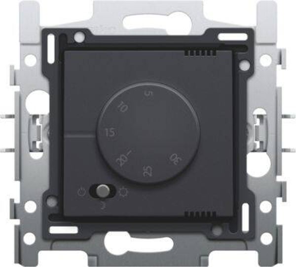 Niko Elektronische thermostaat antraciet 122-88000